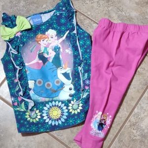 Disney Frozen Top and Legging Set